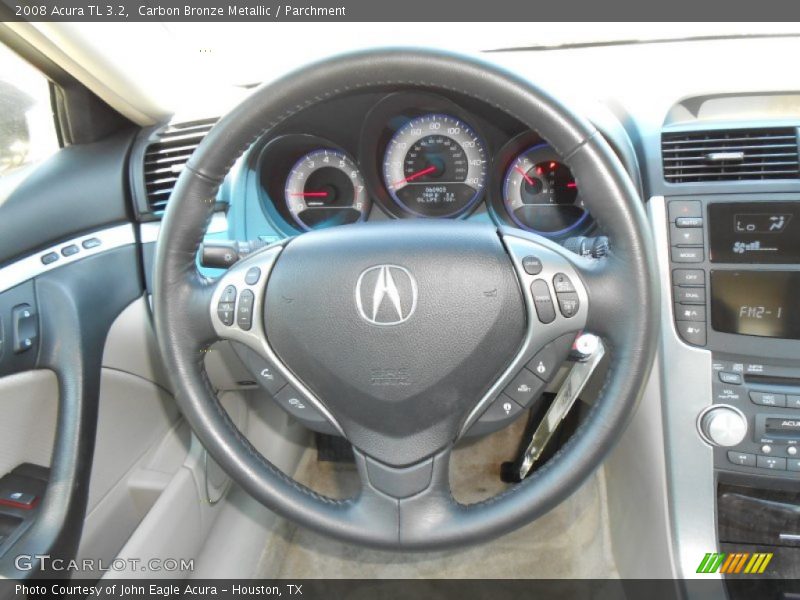 Carbon Bronze Metallic / Parchment 2008 Acura TL 3.2