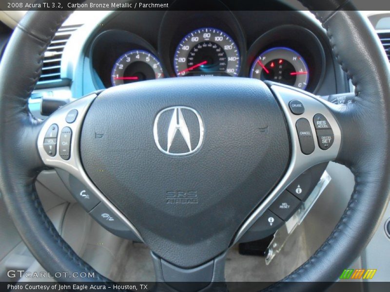 Carbon Bronze Metallic / Parchment 2008 Acura TL 3.2