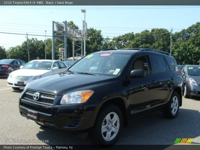 Black / Sand Beige 2010 Toyota RAV4 I4 4WD