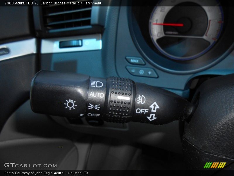 Carbon Bronze Metallic / Parchment 2008 Acura TL 3.2