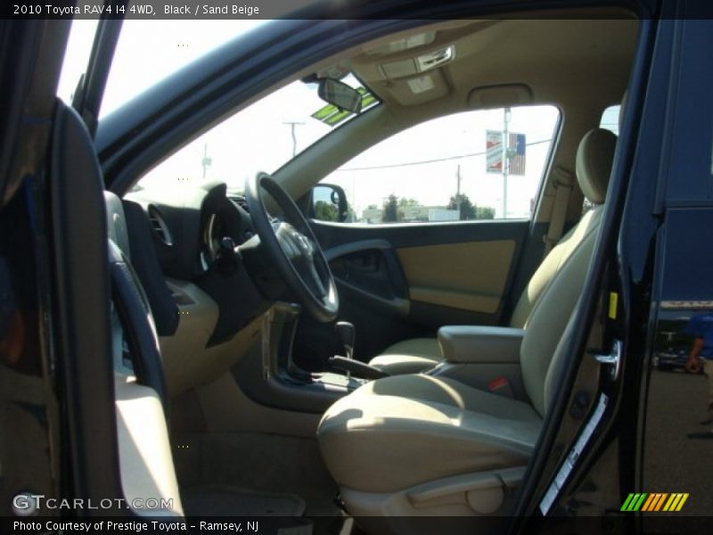 Black / Sand Beige 2010 Toyota RAV4 I4 4WD