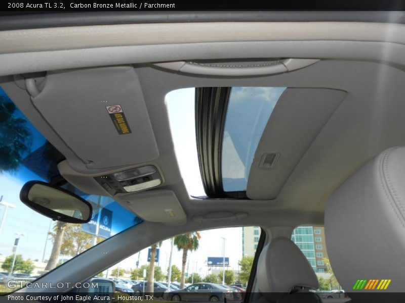 Carbon Bronze Metallic / Parchment 2008 Acura TL 3.2