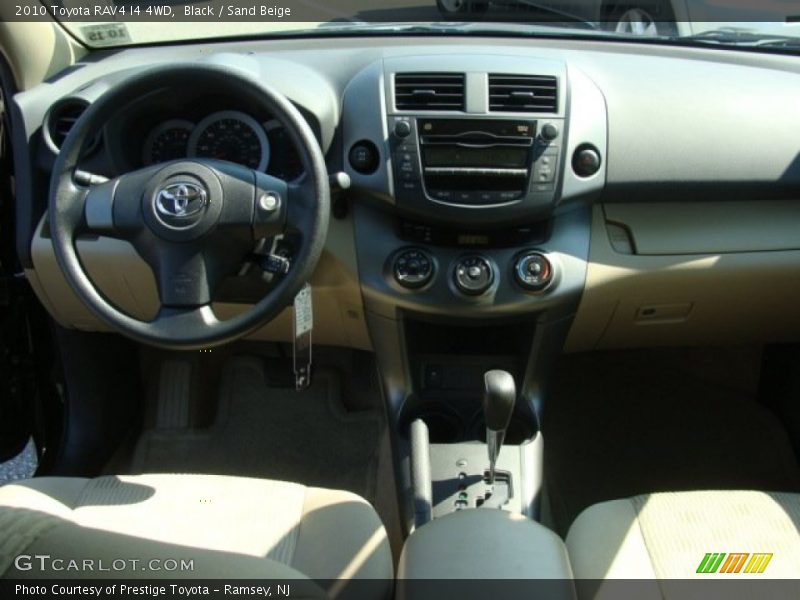 Black / Sand Beige 2010 Toyota RAV4 I4 4WD