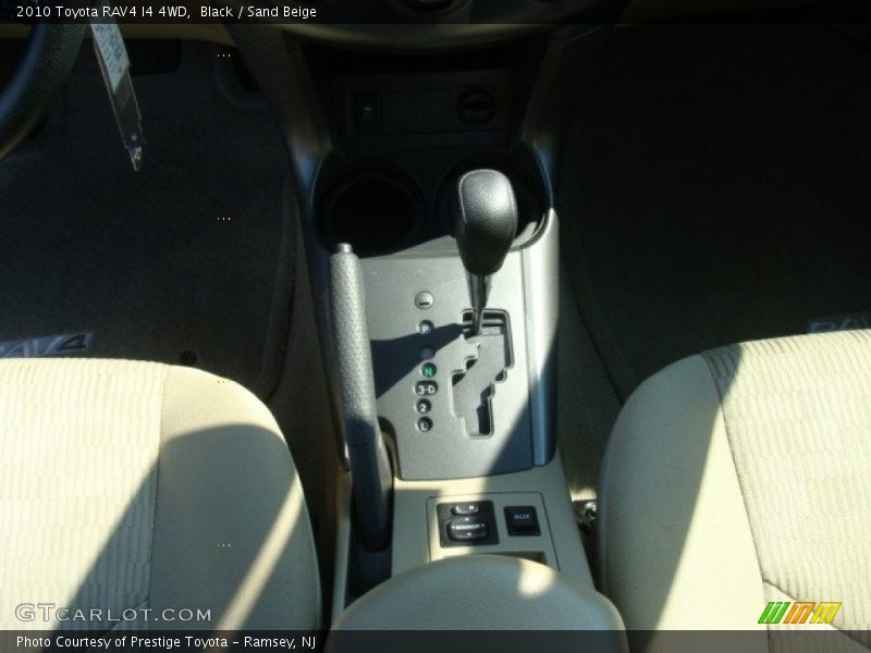 Black / Sand Beige 2010 Toyota RAV4 I4 4WD