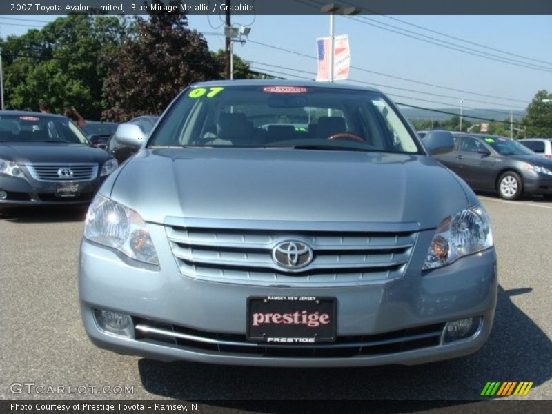 Blue Mirage Metallic / Graphite 2007 Toyota Avalon Limited