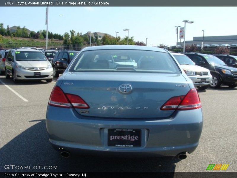 Blue Mirage Metallic / Graphite 2007 Toyota Avalon Limited