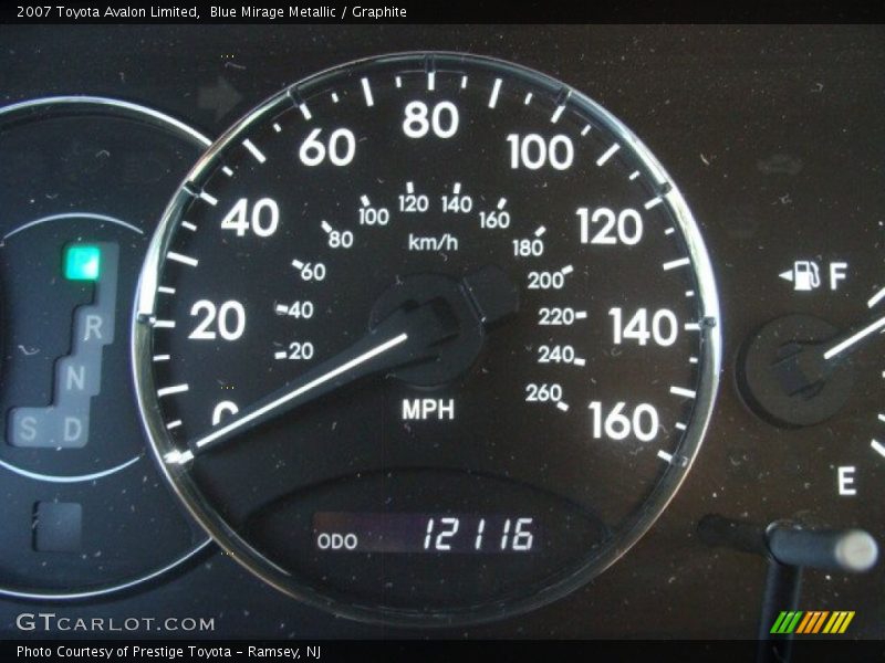Blue Mirage Metallic / Graphite 2007 Toyota Avalon Limited