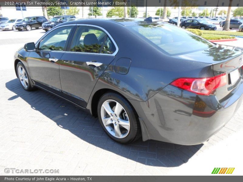 Graphite Luster Metallic / Ebony 2012 Acura TSX Technology Sedan
