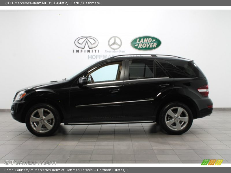 Black / Cashmere 2011 Mercedes-Benz ML 350 4Matic