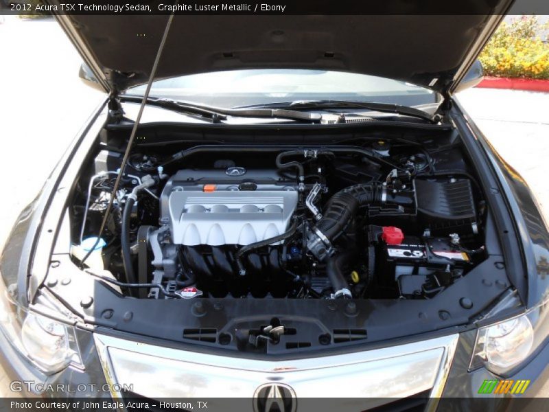 Graphite Luster Metallic / Ebony 2012 Acura TSX Technology Sedan