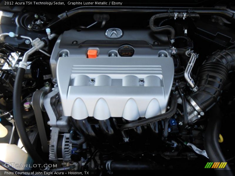 Graphite Luster Metallic / Ebony 2012 Acura TSX Technology Sedan
