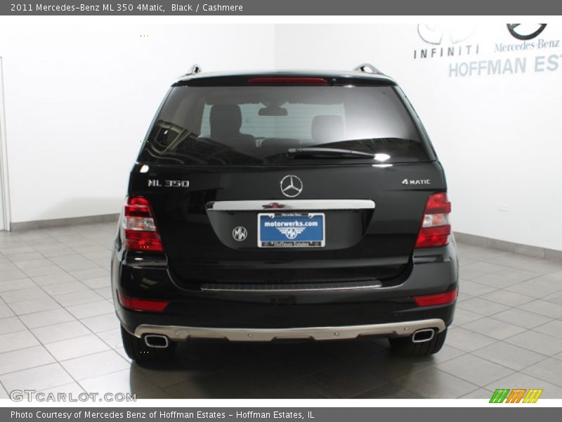Black / Cashmere 2011 Mercedes-Benz ML 350 4Matic