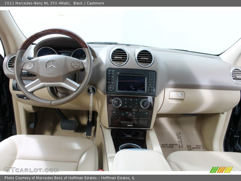 Black / Cashmere 2011 Mercedes-Benz ML 350 4Matic