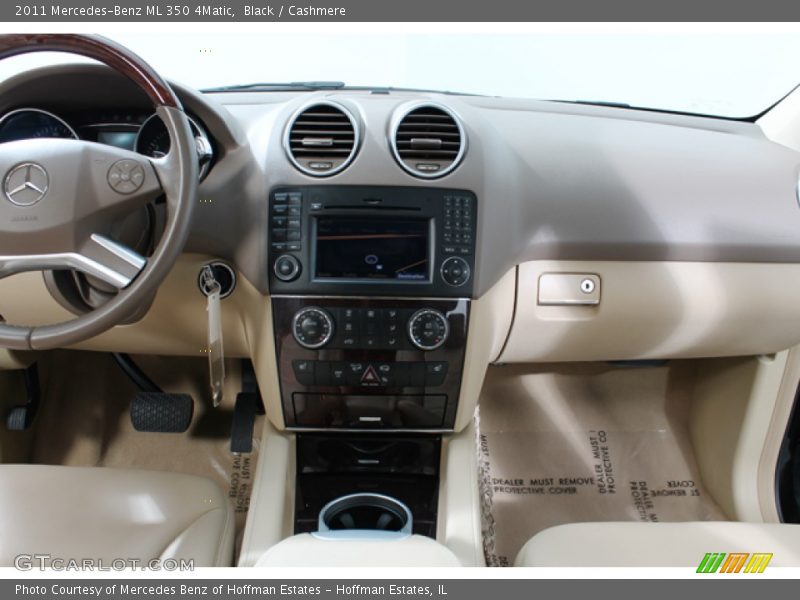 Black / Cashmere 2011 Mercedes-Benz ML 350 4Matic