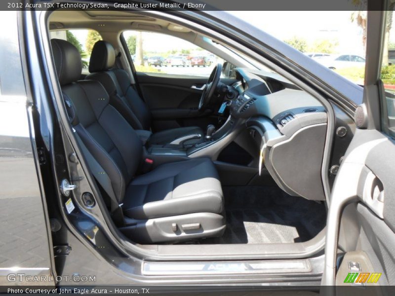 Graphite Luster Metallic / Ebony 2012 Acura TSX Technology Sedan