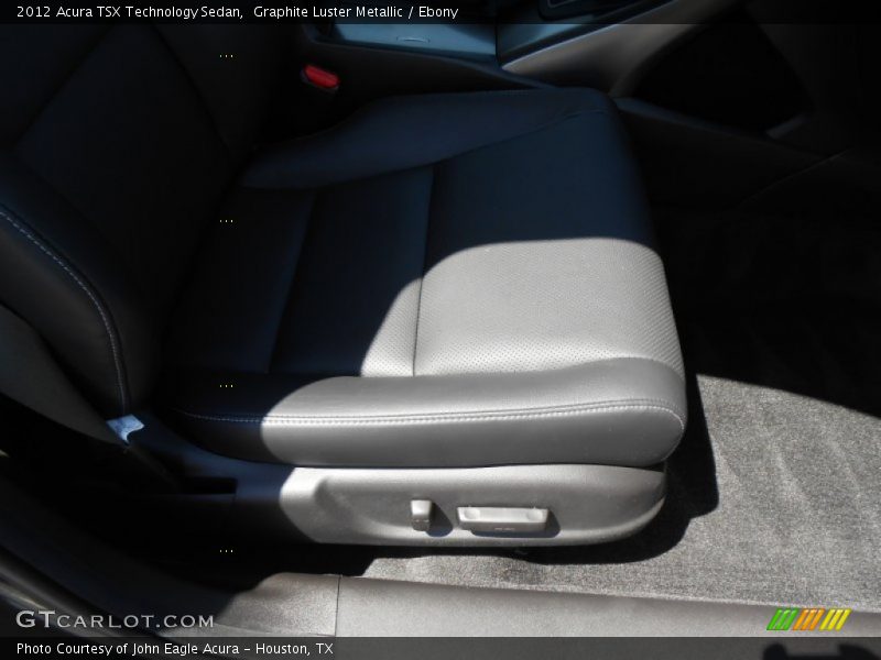 Graphite Luster Metallic / Ebony 2012 Acura TSX Technology Sedan