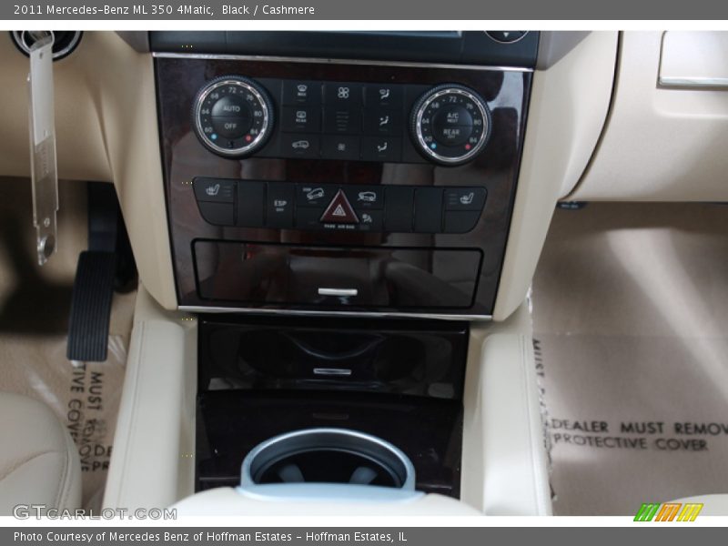 Black / Cashmere 2011 Mercedes-Benz ML 350 4Matic