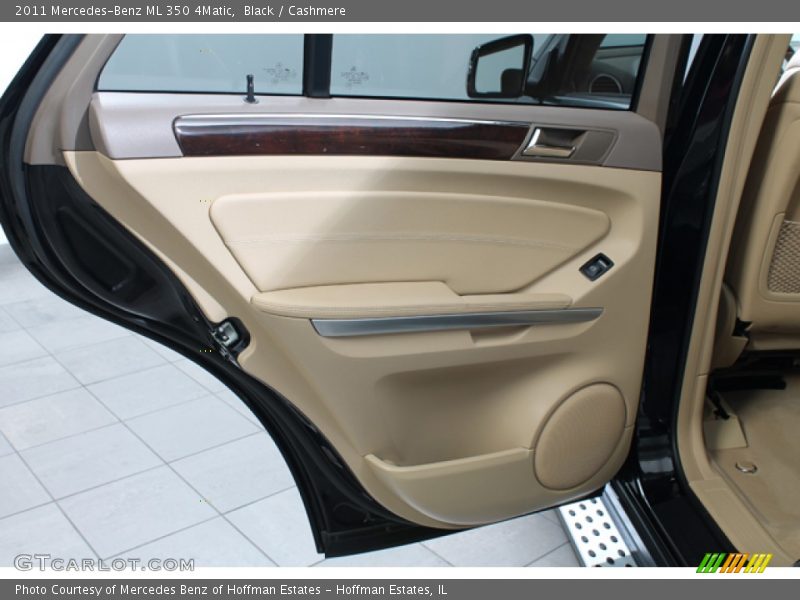 Black / Cashmere 2011 Mercedes-Benz ML 350 4Matic