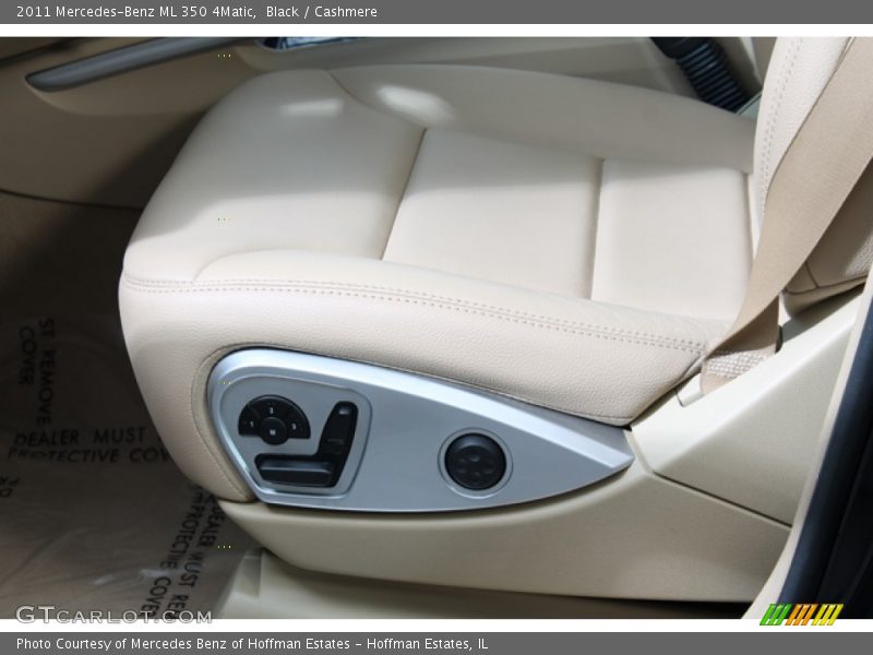 Black / Cashmere 2011 Mercedes-Benz ML 350 4Matic