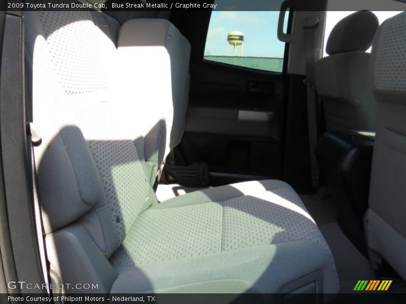 Blue Streak Metallic / Graphite Gray 2009 Toyota Tundra Double Cab
