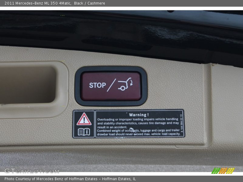 Black / Cashmere 2011 Mercedes-Benz ML 350 4Matic