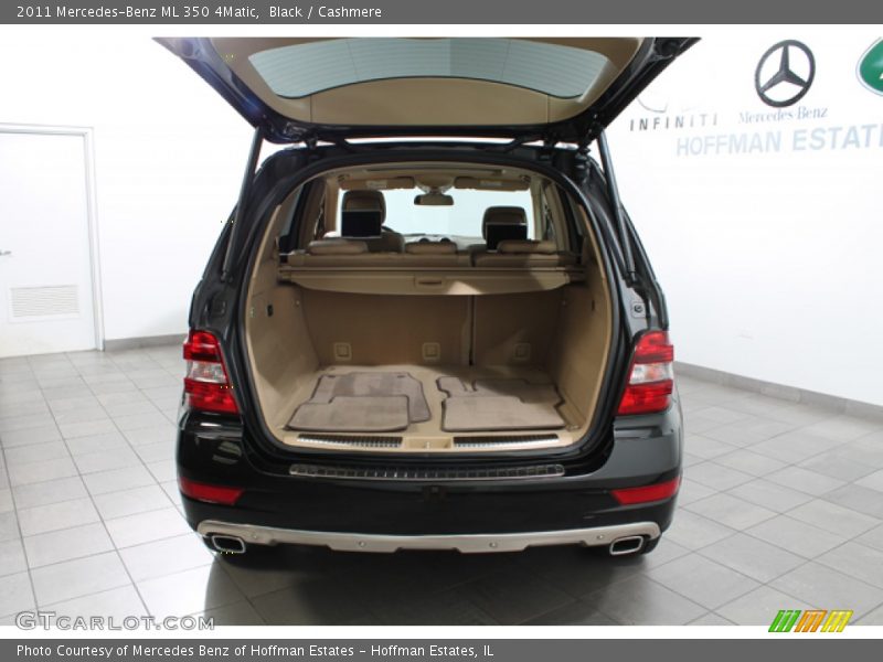 Black / Cashmere 2011 Mercedes-Benz ML 350 4Matic