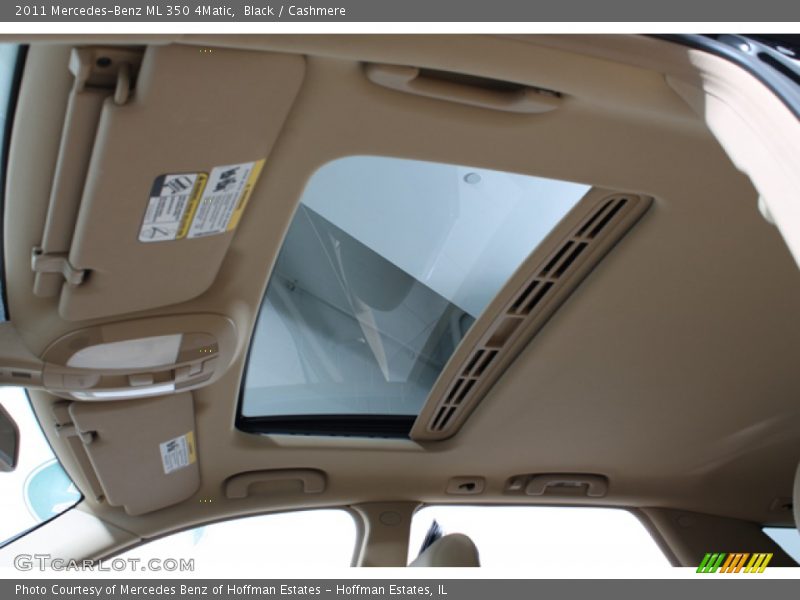 Black / Cashmere 2011 Mercedes-Benz ML 350 4Matic