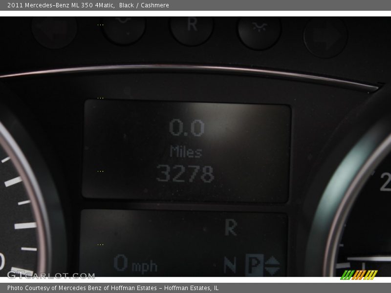 Black / Cashmere 2011 Mercedes-Benz ML 350 4Matic