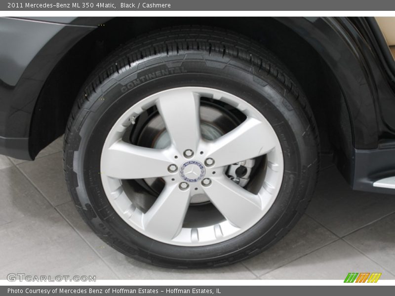 Black / Cashmere 2011 Mercedes-Benz ML 350 4Matic