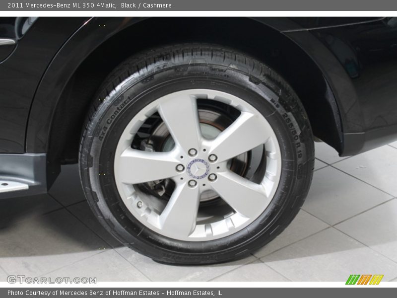 Black / Cashmere 2011 Mercedes-Benz ML 350 4Matic