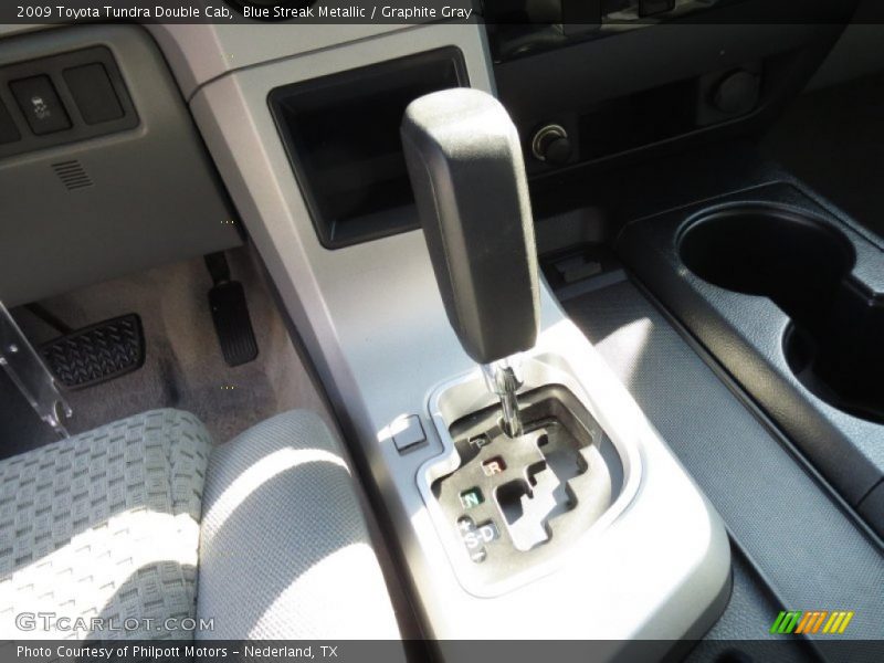 Blue Streak Metallic / Graphite Gray 2009 Toyota Tundra Double Cab