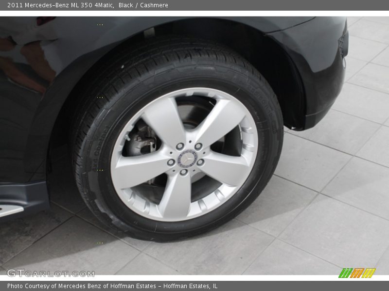 Black / Cashmere 2011 Mercedes-Benz ML 350 4Matic