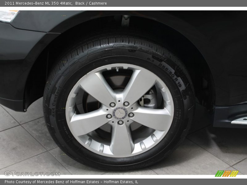 Black / Cashmere 2011 Mercedes-Benz ML 350 4Matic