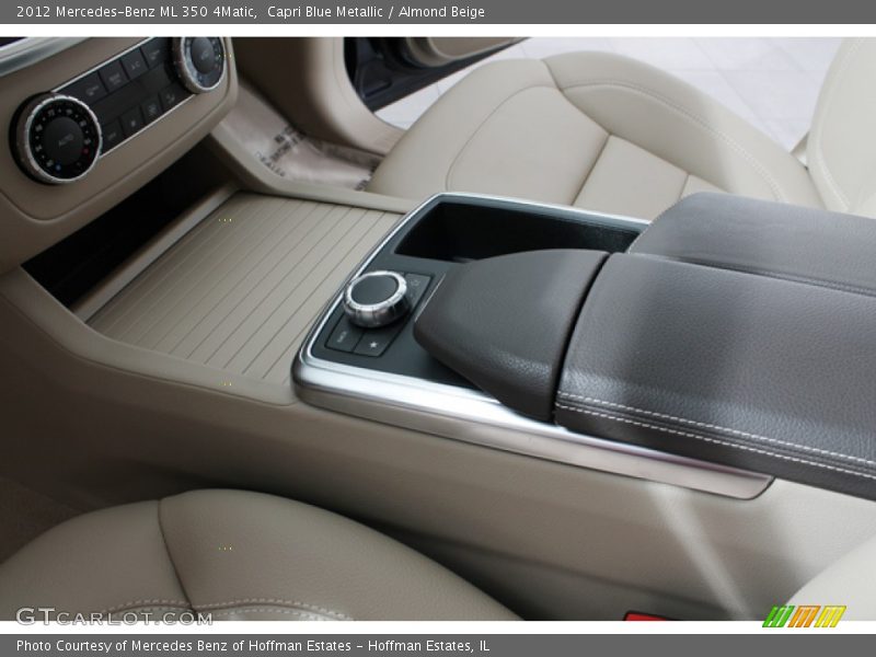 Capri Blue Metallic / Almond Beige 2012 Mercedes-Benz ML 350 4Matic