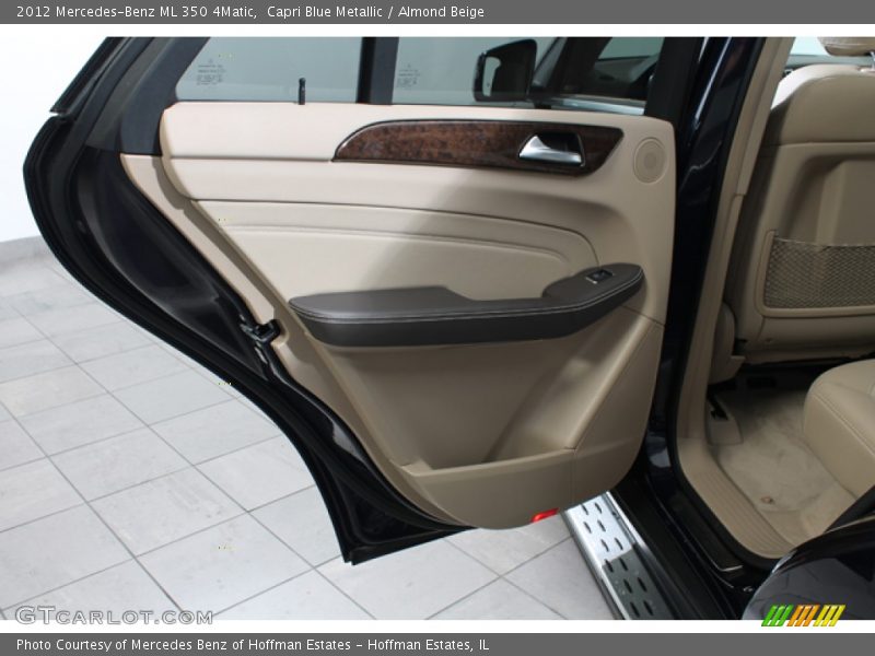 Capri Blue Metallic / Almond Beige 2012 Mercedes-Benz ML 350 4Matic