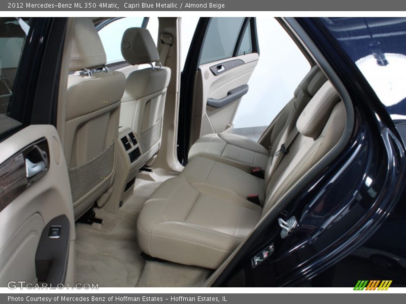 Capri Blue Metallic / Almond Beige 2012 Mercedes-Benz ML 350 4Matic