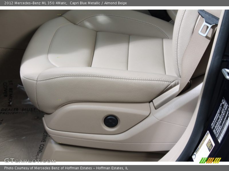 Capri Blue Metallic / Almond Beige 2012 Mercedes-Benz ML 350 4Matic