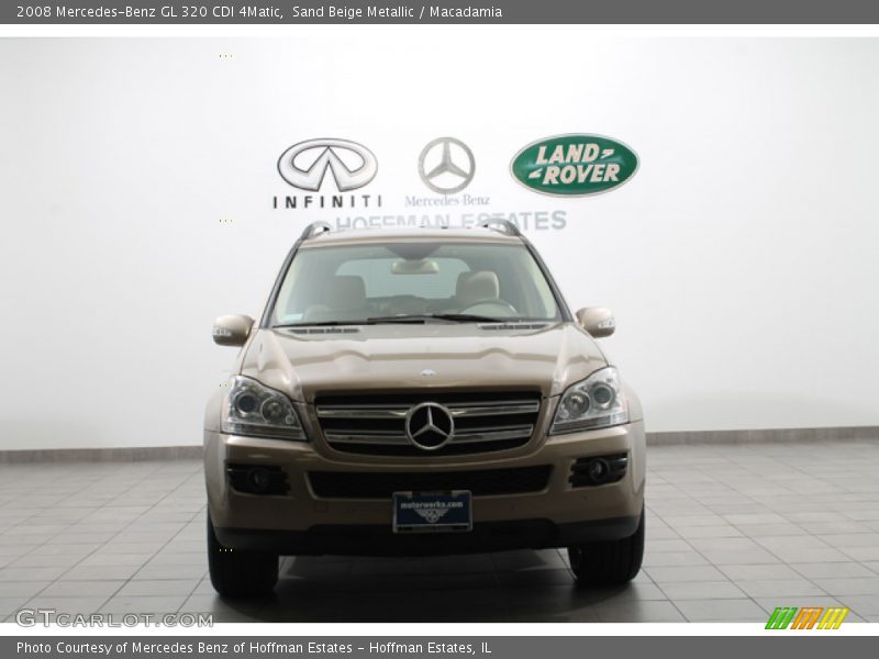 Sand Beige Metallic / Macadamia 2008 Mercedes-Benz GL 320 CDI 4Matic