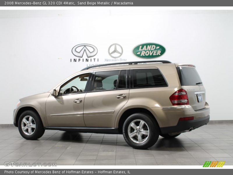 Sand Beige Metallic / Macadamia 2008 Mercedes-Benz GL 320 CDI 4Matic