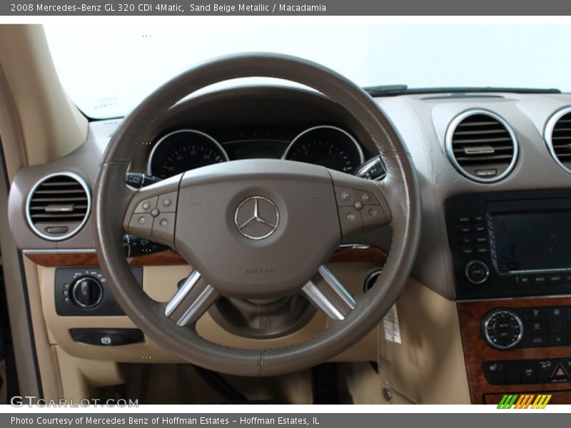 Sand Beige Metallic / Macadamia 2008 Mercedes-Benz GL 320 CDI 4Matic