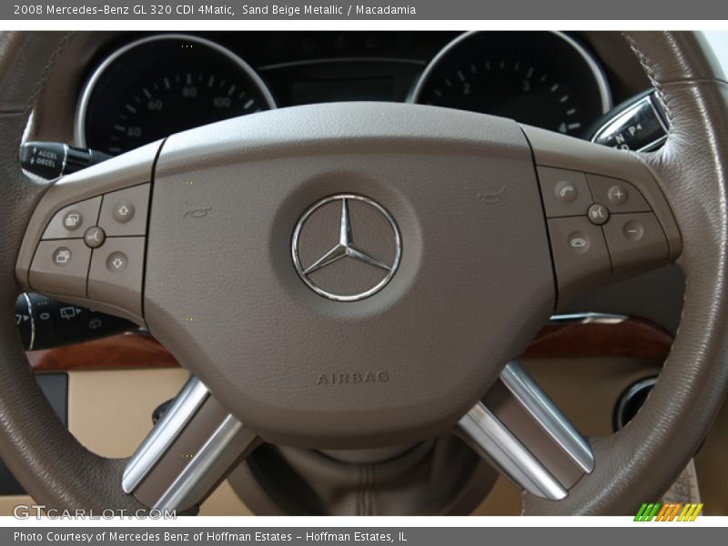 Sand Beige Metallic / Macadamia 2008 Mercedes-Benz GL 320 CDI 4Matic