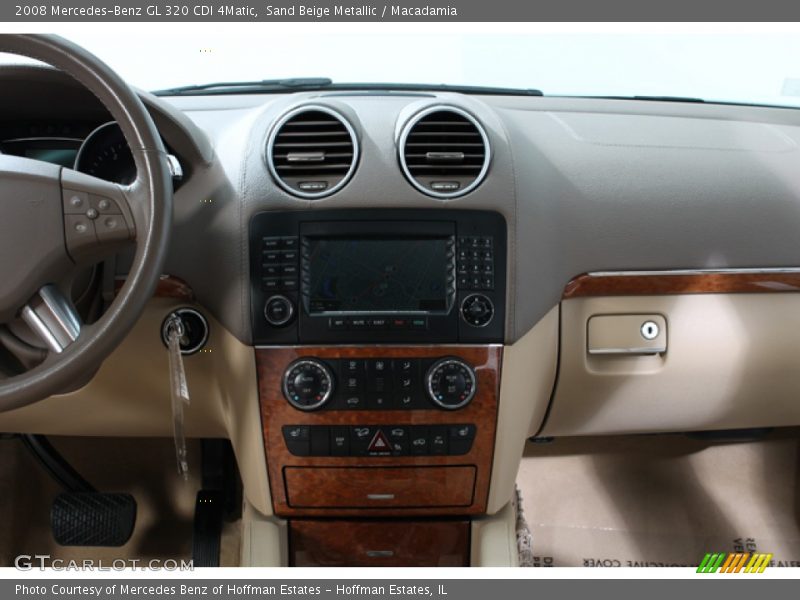 Sand Beige Metallic / Macadamia 2008 Mercedes-Benz GL 320 CDI 4Matic
