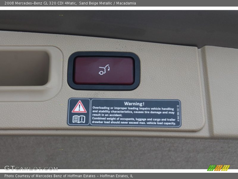 Sand Beige Metallic / Macadamia 2008 Mercedes-Benz GL 320 CDI 4Matic