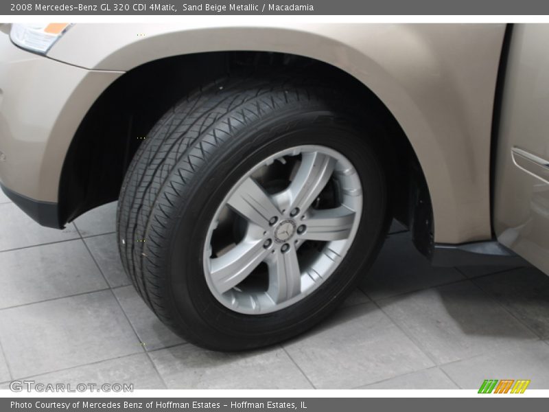Sand Beige Metallic / Macadamia 2008 Mercedes-Benz GL 320 CDI 4Matic