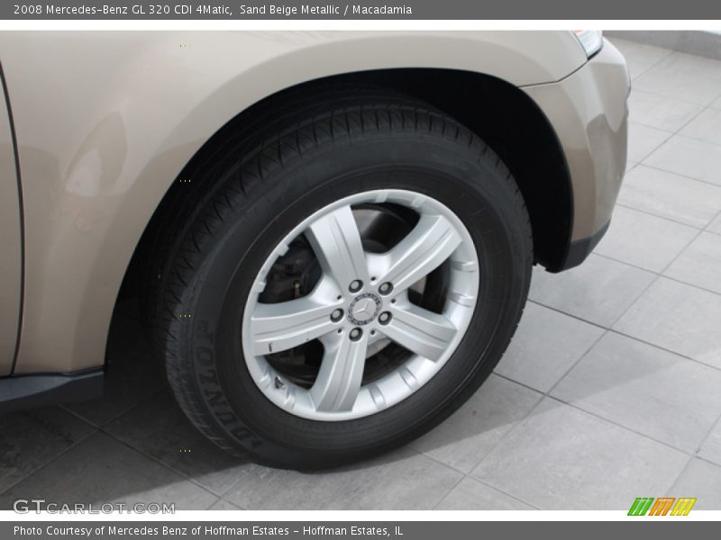 Sand Beige Metallic / Macadamia 2008 Mercedes-Benz GL 320 CDI 4Matic