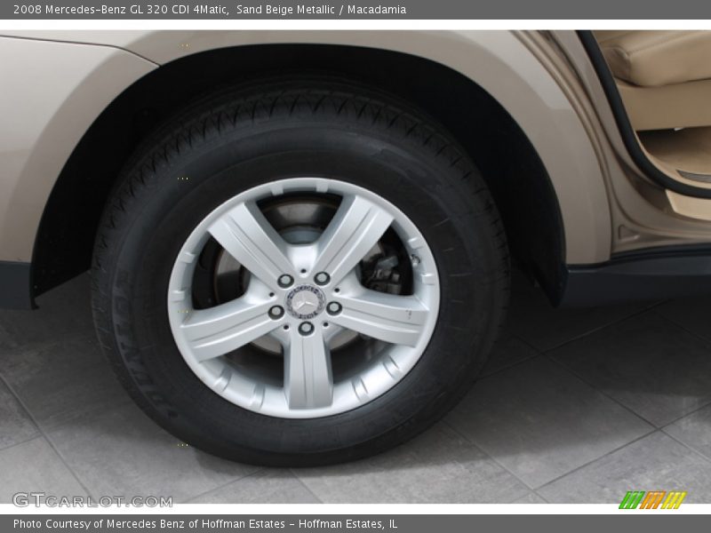 Sand Beige Metallic / Macadamia 2008 Mercedes-Benz GL 320 CDI 4Matic