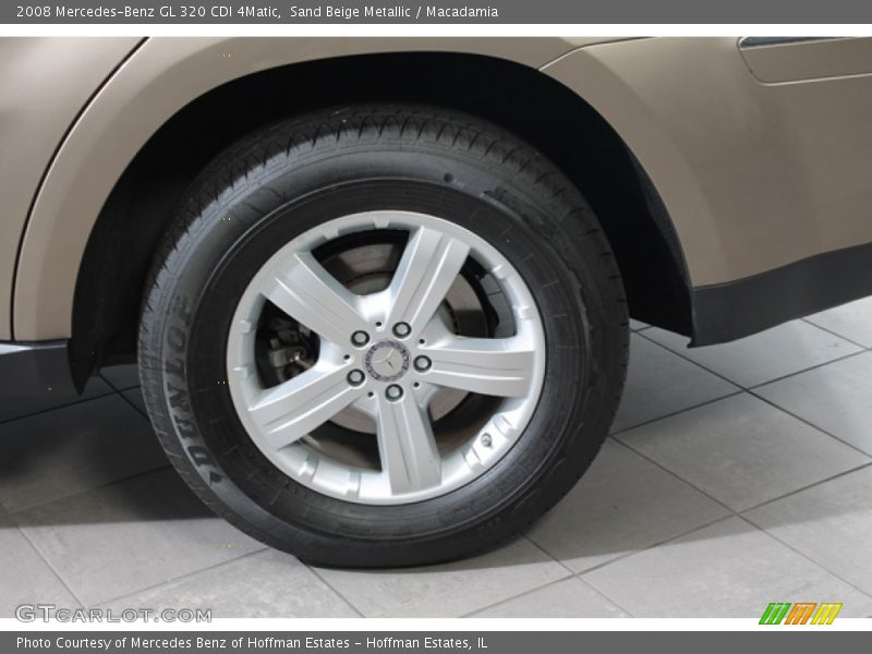 Sand Beige Metallic / Macadamia 2008 Mercedes-Benz GL 320 CDI 4Matic