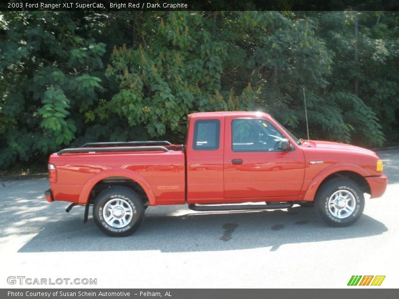 Bright Red / Dark Graphite 2003 Ford Ranger XLT SuperCab