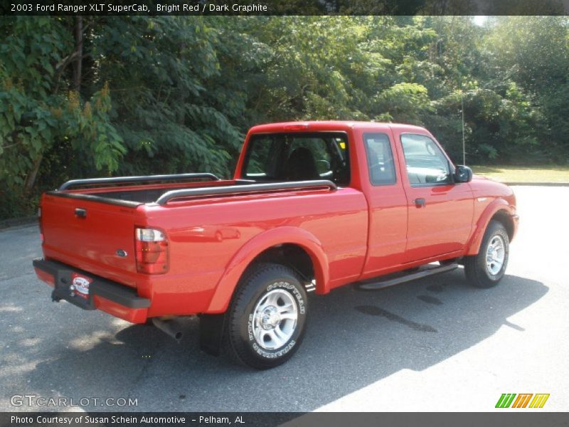 Bright Red / Dark Graphite 2003 Ford Ranger XLT SuperCab
