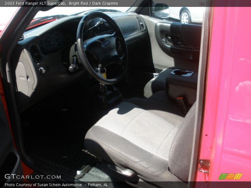 Bright Red / Dark Graphite 2003 Ford Ranger XLT SuperCab
